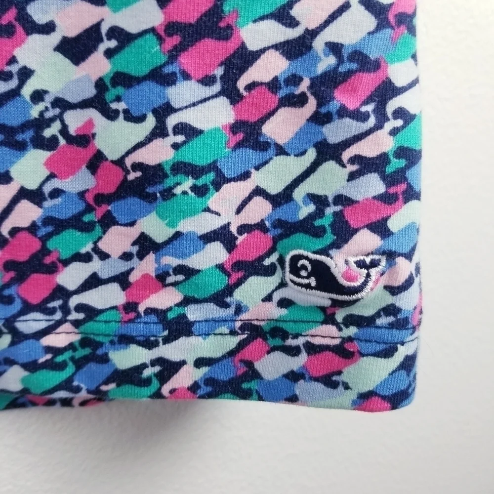 Vineyard Vines Whale Dress Girl's M(10-12)